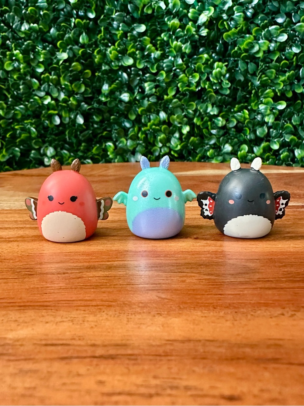 Squish-a-longs by Squishmallows Moth Bundle with Rare Madsen the Mothman
